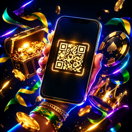 QR code para baixar o aplicativo no celular