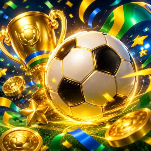 Estádio de futebol brasileiro cheio de torcedores em noite de clássico